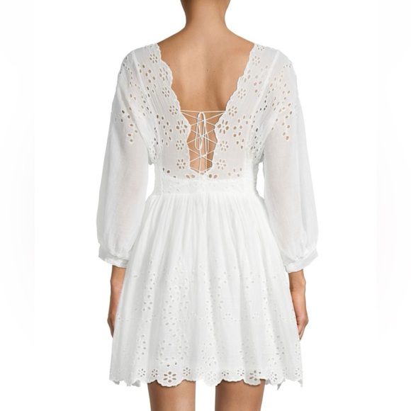 Free People FP One Lottie Eyelet Mini Dress - Picture 5 of 9